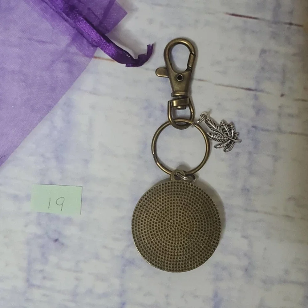 Handmade Leaf Keychain